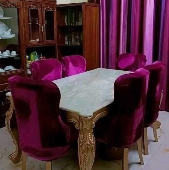 Korean Velvet Upholstery Chair Protector