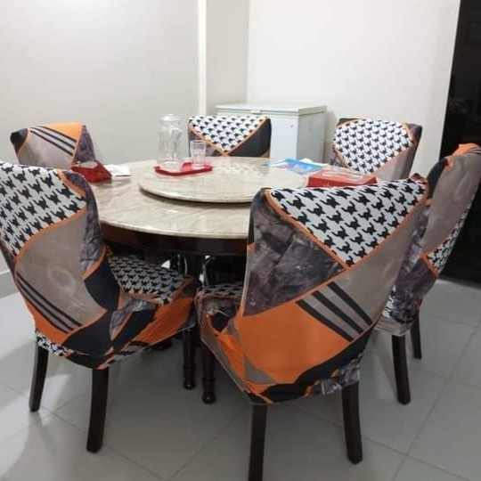 VibrantWeave Chair Protector